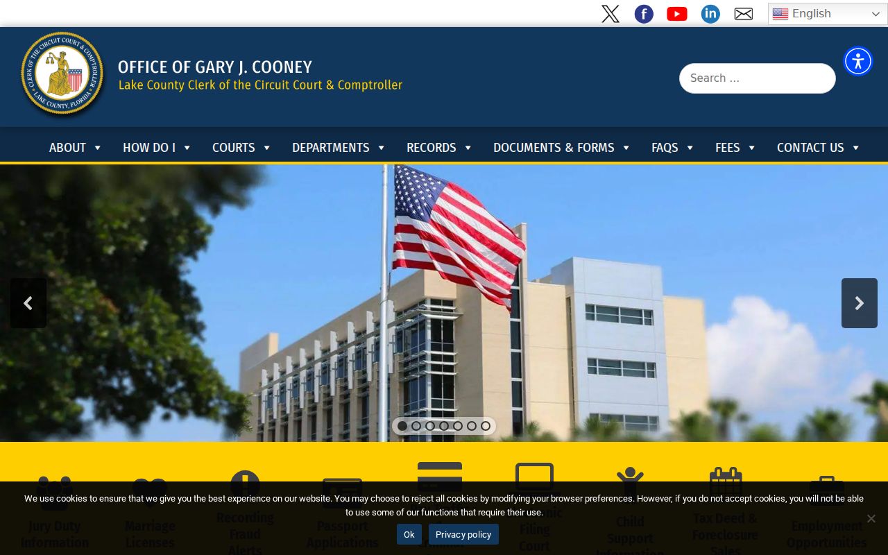 Lake County Clerk records hub